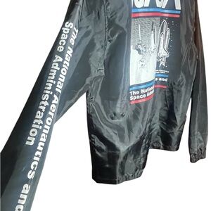 Fashion Nova Black Jacket with American Flag